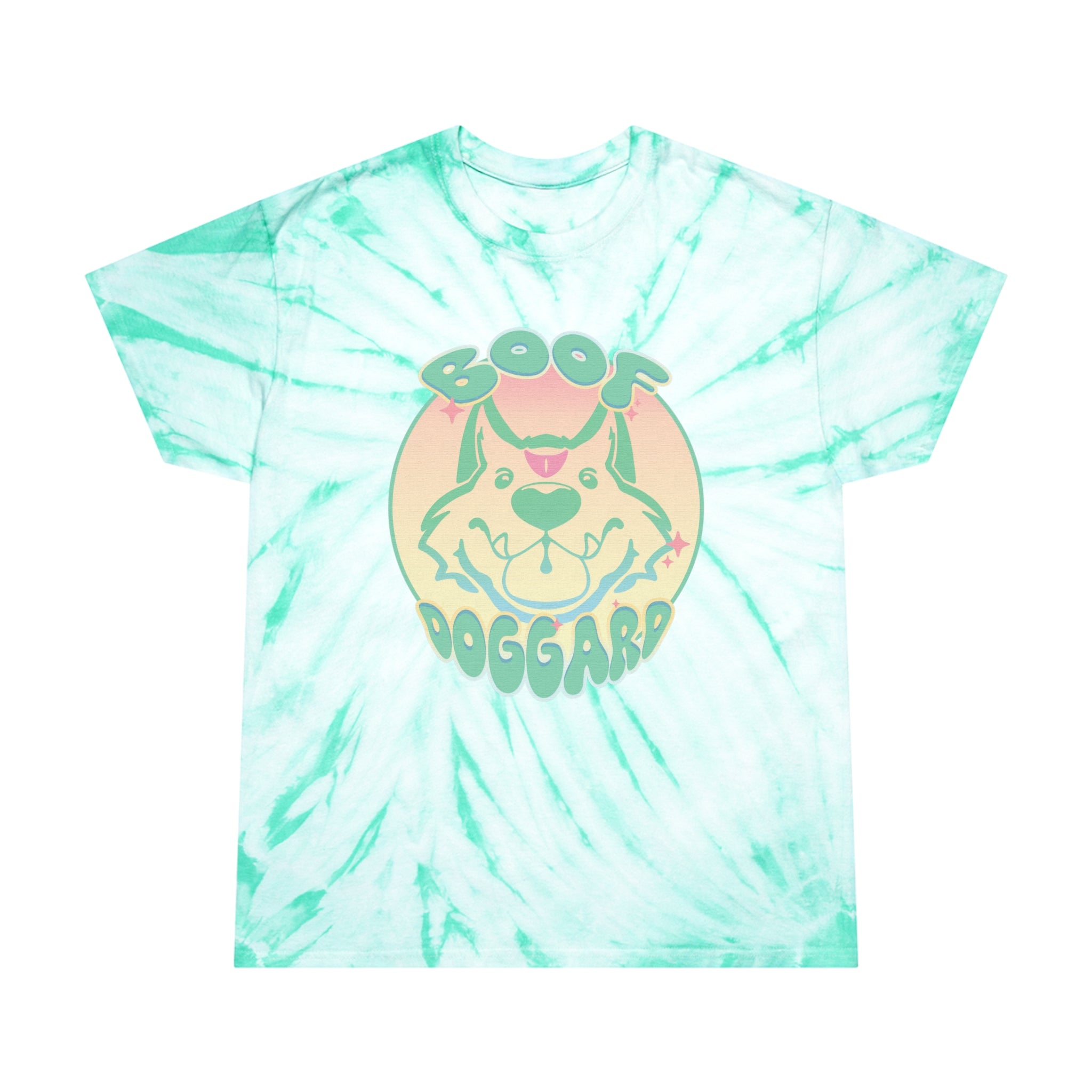 BOOF DOGGARD Mascot Mint Tie-Dye Tee